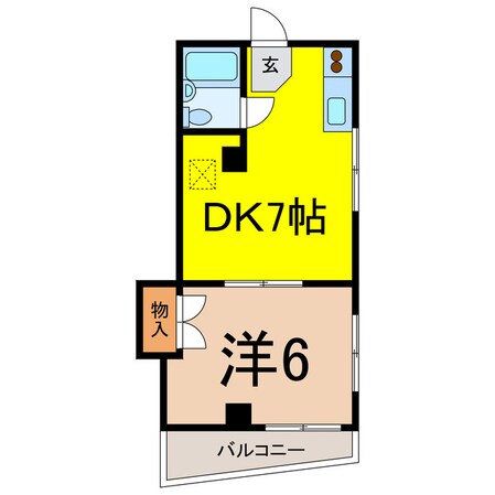 シャトレ宮町の物件間取画像